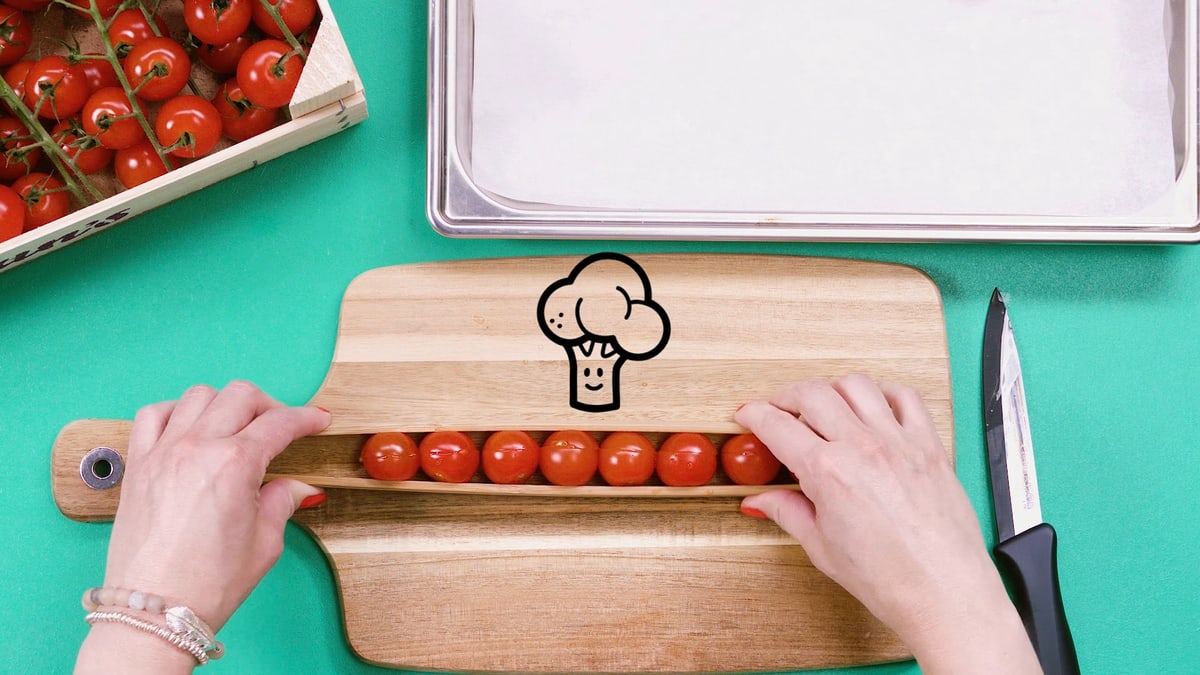 Tomaten schneiden
