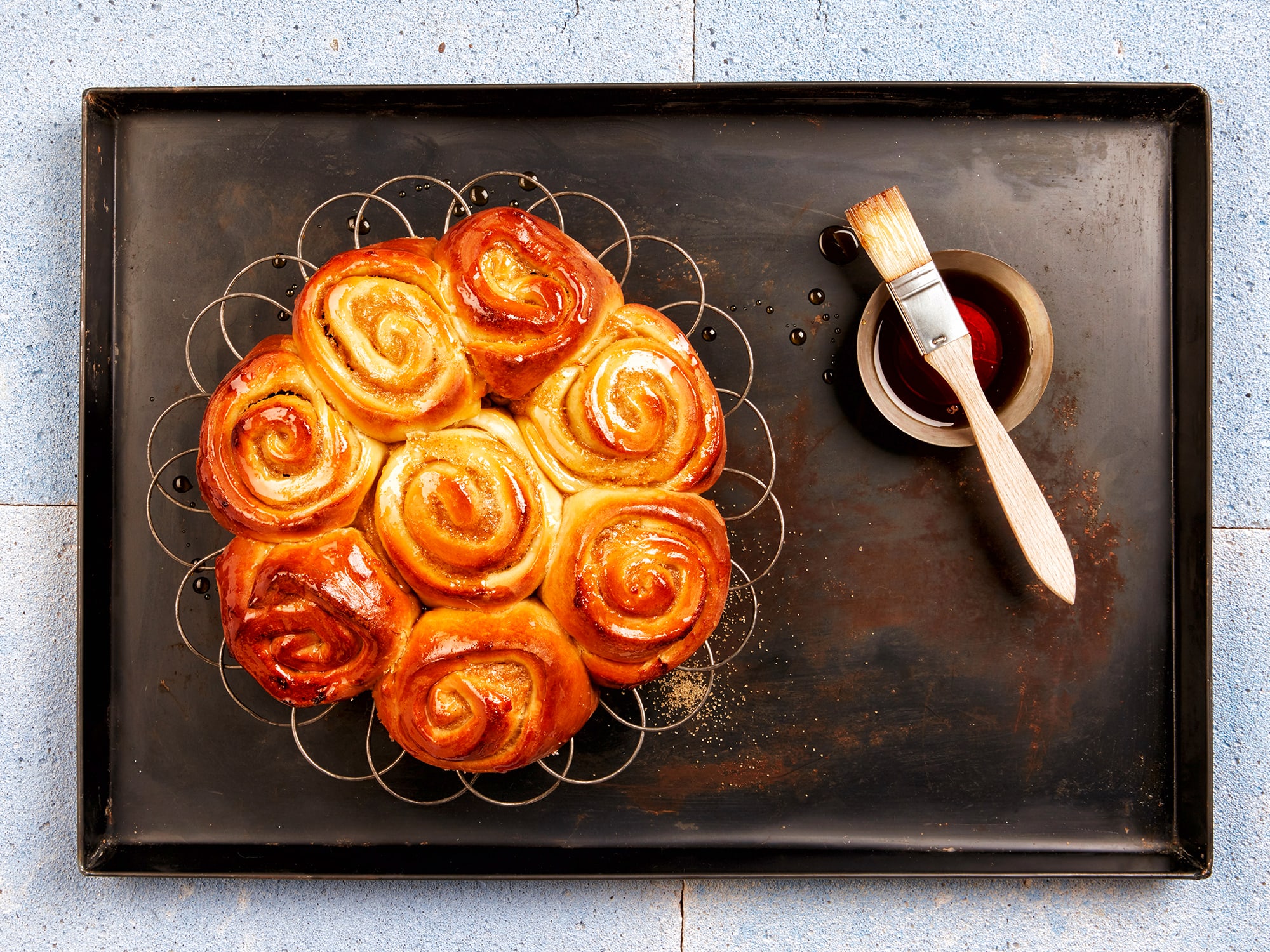 Quitten-Ricotta mit Schwarztee-Birnen | Migusto