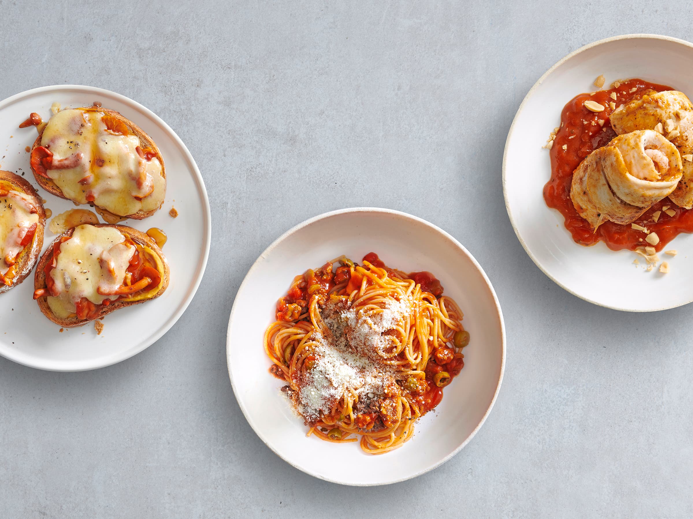 Pilz-Tomaten-Käseschnitten | Migusto Pilz-Tomaten-Käseschnitten | Migusto